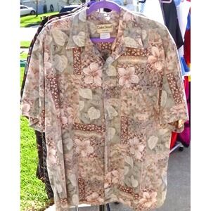 Cooke Street Men's 2XL Button Down Hawaiian Shirt #007